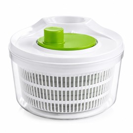 Salad Spinner for Washing & Drying Vegetables – Easy Kitchen Lettuce Dryer with Strainer B2asket for Fresh Salads & Meal Prep