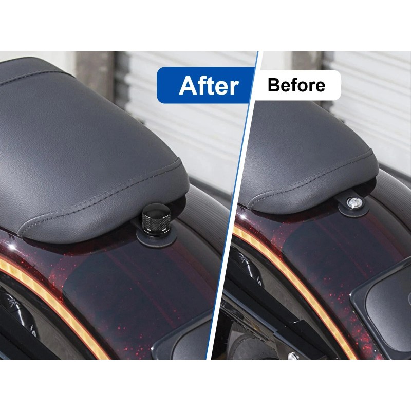 GFYSHIP Black Rear Fender Seat Bolt Screw For Harley Davidson