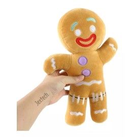 Jextech Peluche Galleta Muñeco De Jengibre De Película Shrek - 30cm