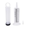 ABMRO 2 Pack 100ml Sterile Syringes for Labs, Garden Watering,