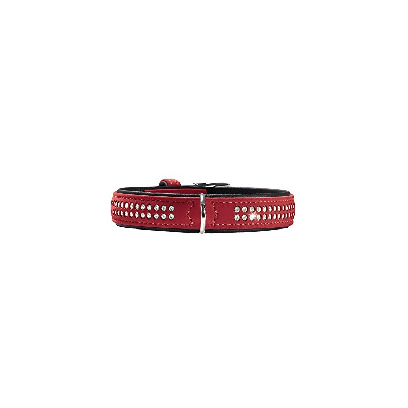 Hunter Softie Deluxe Collar, 35, Red/Black