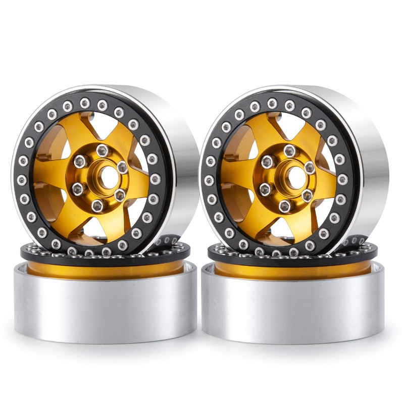 1.9 Beadlock Wheel Hub Spoke Wheel Internal Beadlock For Axial