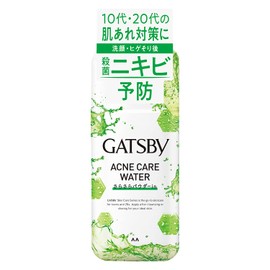 GATSBY Medicated Acne Care Water (Acne Prevention), Men's Skin Care, Sterilization, Skin Care, Acne Care