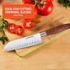 IMUSA 6in Chef WL Stainless Steel Santoku Knife with Wood