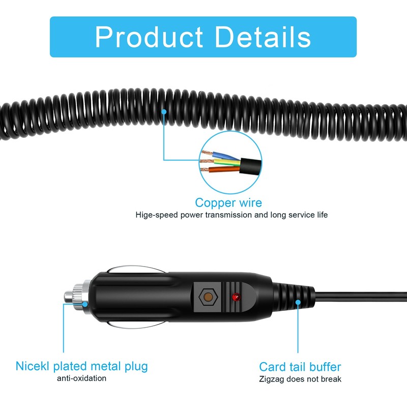 HISPD Car DC Adapter for Direct TV AIM Advanced Installation