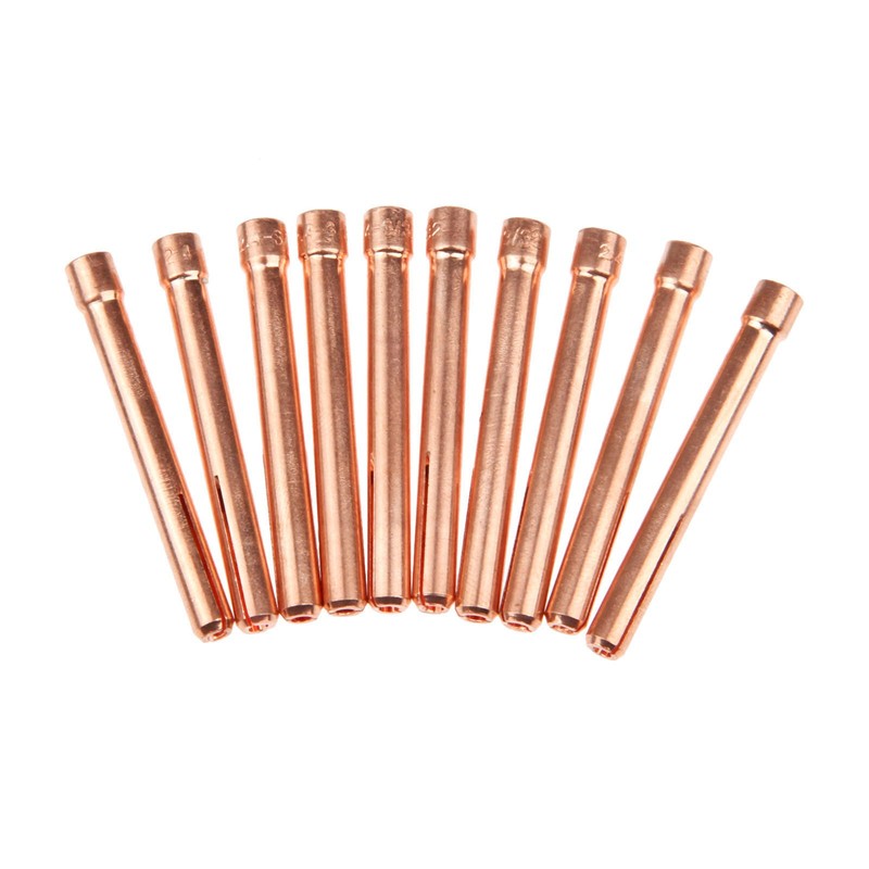 10pcs TIG Collet 10N24 2.4mm SR DB PTA WP 17