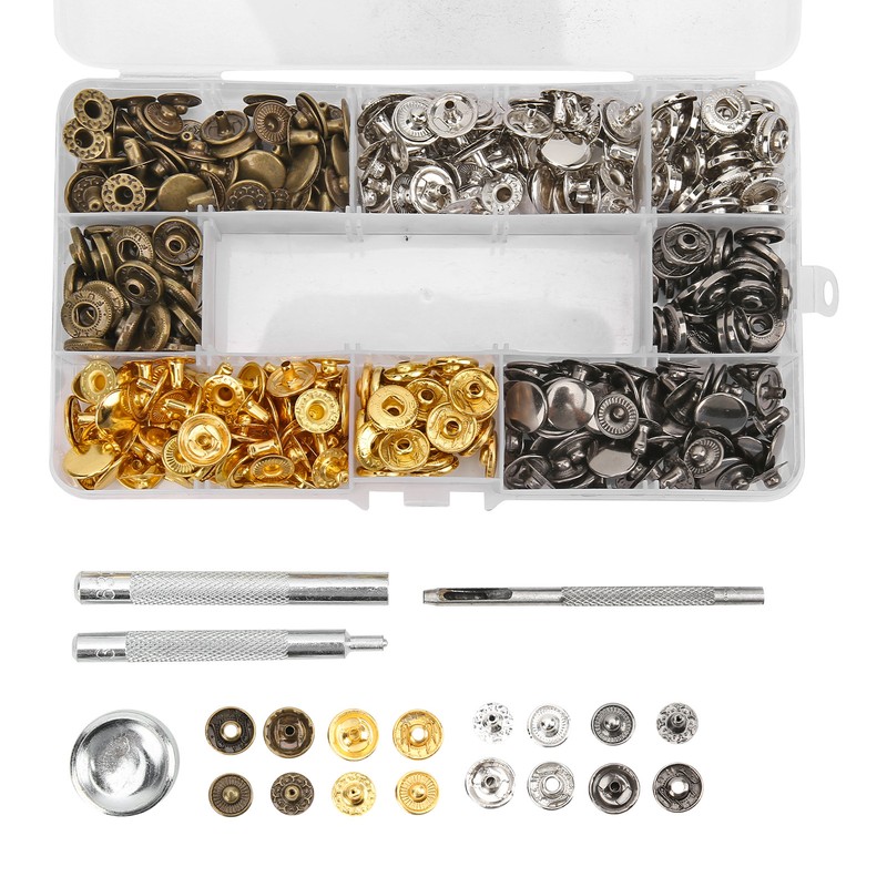 Sewing Buttons Small Lightweight Fastener Practical Iron Handicraft Tool for