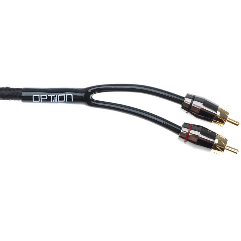 OPTION 2-Channel RCA Cable - 5.5 m - Double Shielded