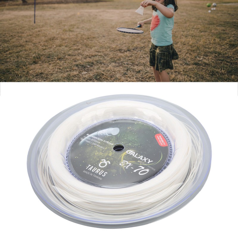 POWERTI BX70 Badminton Rackets String High Elastic Nylon Badminton Racquet