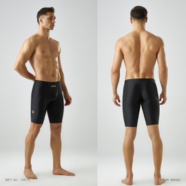 Onvous Lite Men's Swim Jammer | Racing & Training Endurance Athletic Swimsuit | Fast, Flexible, Comfortable | Size 28-38