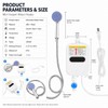 NOLITOY Electric Tankless Water Heater : Anti Scald Instant Hot
