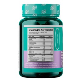 Solanum Línea Turquesa Omega 3 Max +vitaminas A,d,e- 60 Caps Sabor Sin sabor