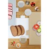 IDOBY Plastic Chopping Board Set of 3 with Stand, Three