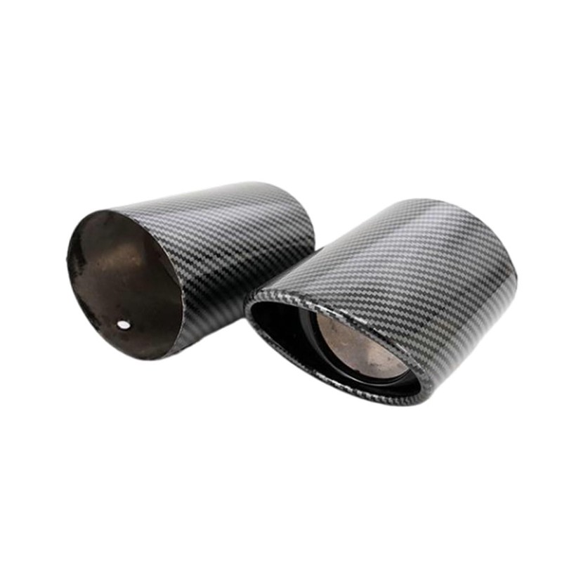 2Pcs Rear Exhaust Muffler Tip End Pipe for Toyota Camry