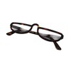 LONDON MOLE® Brainy reading glasses | Cool half moon shaped