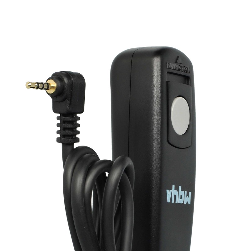 vhbw Remote Shutter Release Cable Compatible with Panasonic Lumix DMC-GX1,