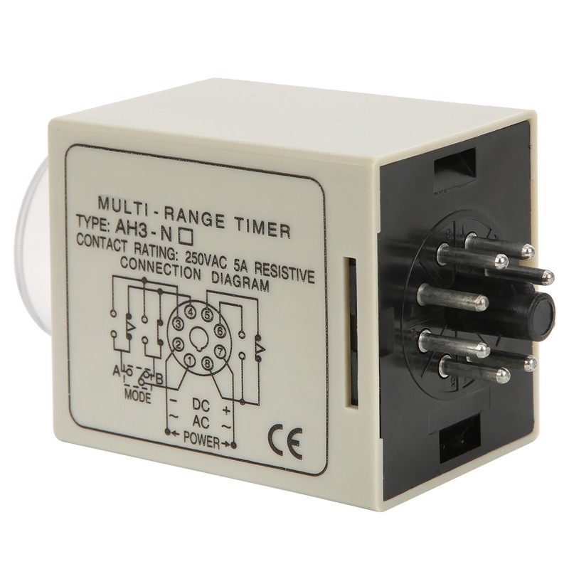 On Delay Time Relay Mini Multi Time Period Adjustable a