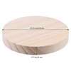 MAHIONG 8PCS 6 Inch Round Wooden Discs Circles, 0.78 Inch