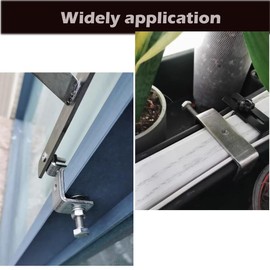 Nudiuhis Metal C Clamp Woodworking C Clamp with Wide Jaw Opening (130mm) Pack of 2
