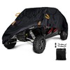 UTV Cover Waterproof Heavy Duty 4-6 Seater Cover Black Oxford
