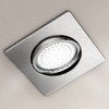 Brandson - Ultra Flat LED Ceiling Spotlight Square Warm White
