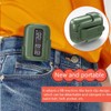 Fahgaer Portable Clock Wireless Bluetooth Earphones Semi in Ear Touch