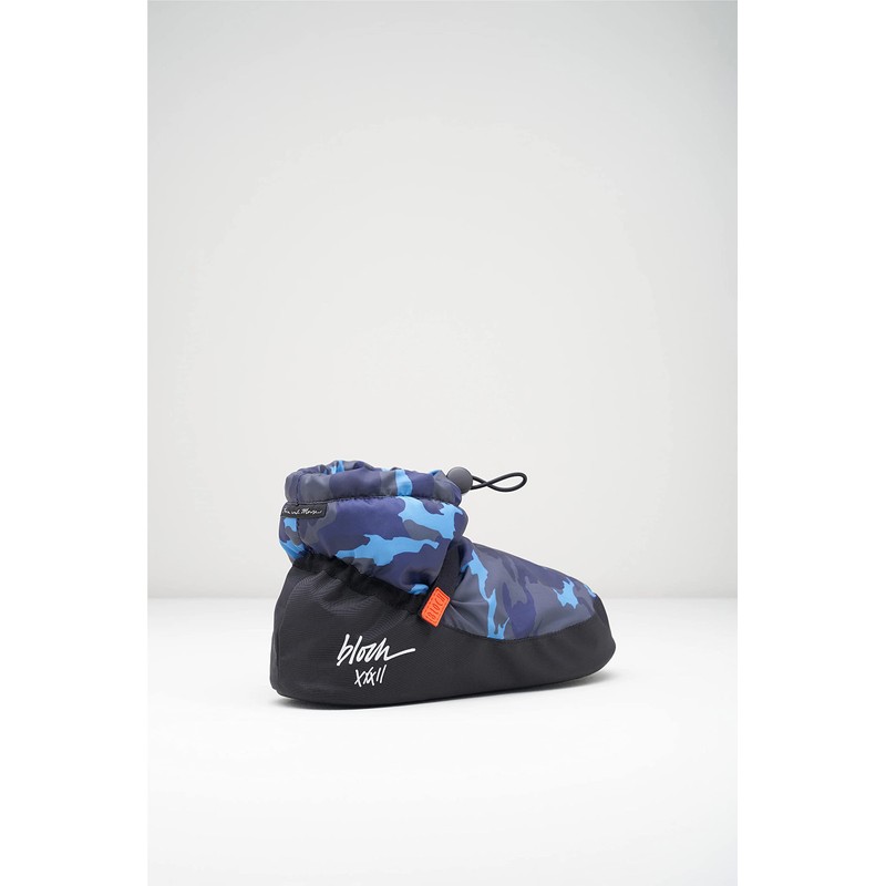 Bloch Ankle Warm Up Boot, Stivaletto Donna, Motivo Mimetico Blu,