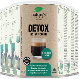 Nature's Finest by Nutrisslim Detox Coffee | Fully Natural Organic Blend for Detoxification of the Body | Vegan and Vegetarian