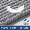 Bathroom Rugs 32x20, Extra Soft Absorbent Shaggy Chenille Bath Rugs,