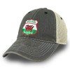 1863FC Wrexham Vintage Trucker Hat Crest- Black