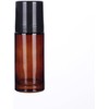 2Pcs Brown 30ml Glass Essential Oil Roller Bottles Refillable Roll