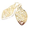 10:10 Origami earrings made of 925° silver plated in 18