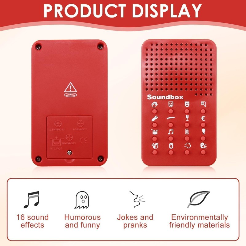Funny Sound Machine, Sound Machine with 16 Sound Effects, Noise