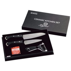 Kyocera GS-300BK Black [Ceramic Kitchen Set (3 Pieces)]