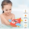 Baby Bath Thermometer IPX7 Waterproof Accurate Cartoon Airplane Shape Small