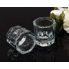 SCSpecial Dappen Dish 2 Pieces Acrylic Liquid Powder Crystal Glass