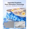 helloleiboo Graphene Windshield Sun Shade for SUVs and Most Mid-Size