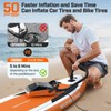 50PSI Paddle Board Electric Pump, Portable SUP Pump with Inflate