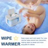 Portable Baby Wipe Warmer and Dispenser | Heated Diaper Wipe