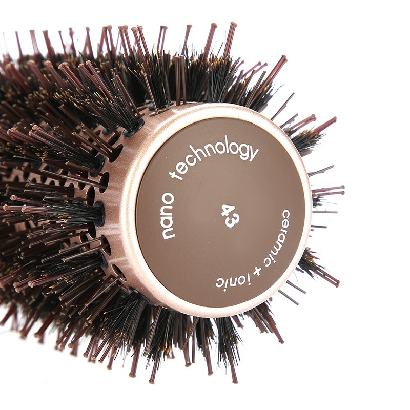 High quality Anion Anti static Round Hair Comb Salon Styling