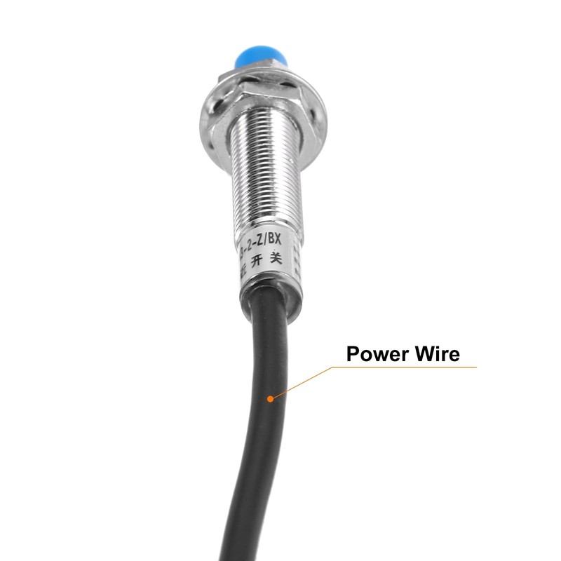 sourcing map M8 Approach Sensor Inductive Proximity Sensor Switch NO