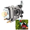 MUNEFE Motorized Bike Carburetor, Hedge Trimmer Carburetor Replacement Parts, 2