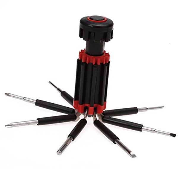 SagaSave Multifunctional 8 in 1 Screwdriver Set with 6 LED