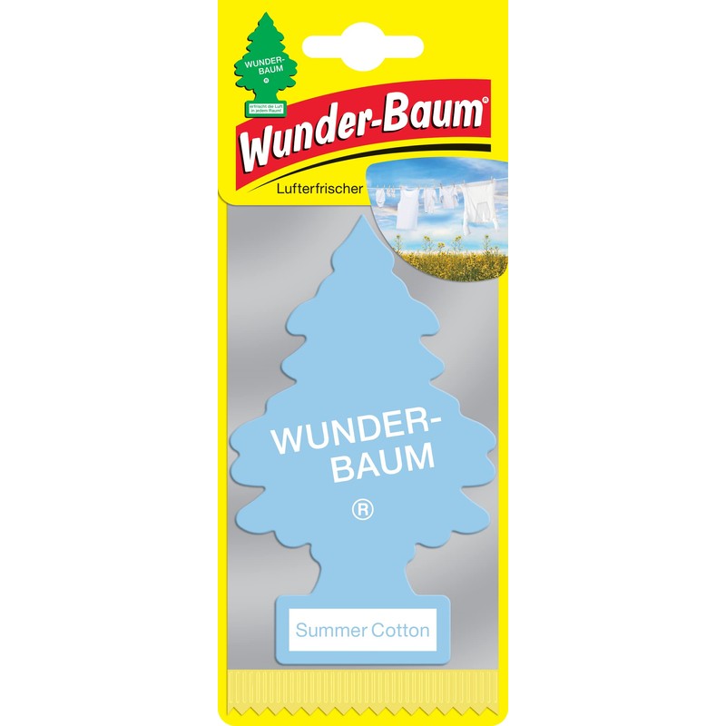 WUNDER-BAUM Auto-Lufterfrischer - Anhänger für langanhaltenden Duft im Auto oder