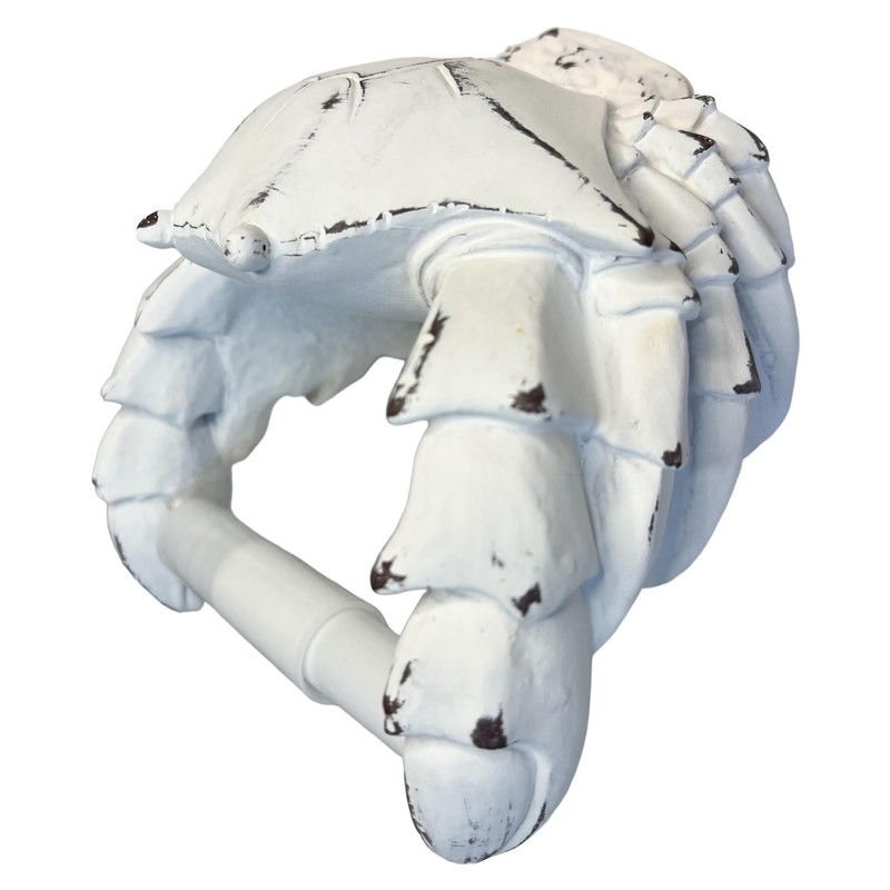 Crab Wall Mount Toilet Paper Roll Holder - Unique Decorative