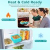 Silicone Freezer Molds for Soup Cube - 2-Cup Freezer Storage
