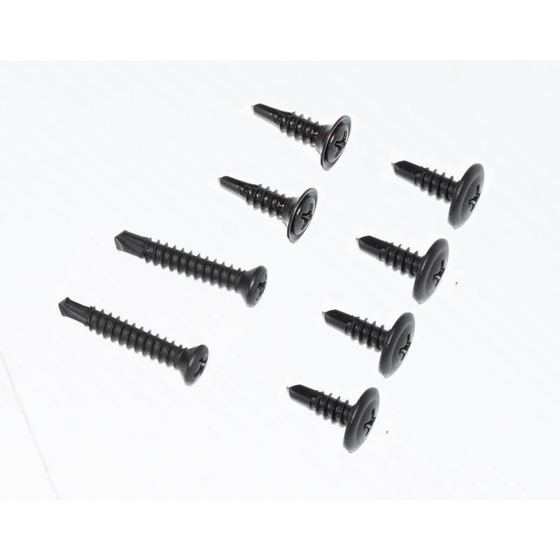 Black Front Windshield A-Pillar Interior Trim Moldings & Hardware for