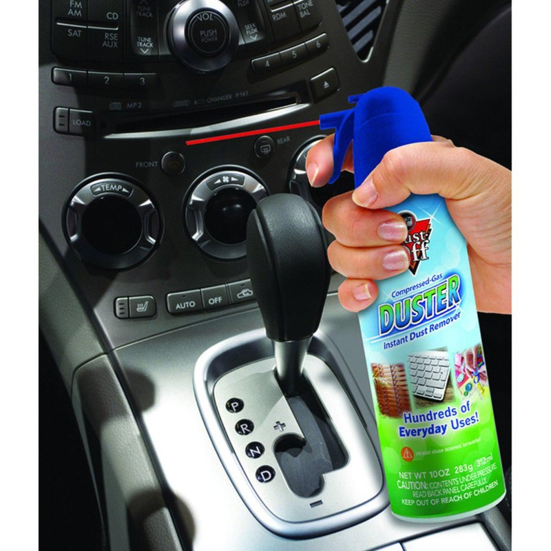 DUST-OFF(R) Compressed Gas Duster, 2 pk, 8.50 Inch x 5.00