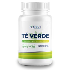 Té Verde Cápsulas con 500mg - Extracto 100% Natural - Pure Green Tea Extract - 100 Cápsulas