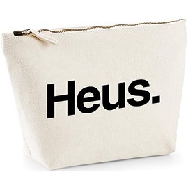 Hippowarehouse Heus Latin Greeting printed make up cosmetic wash bag 18x19x9cm